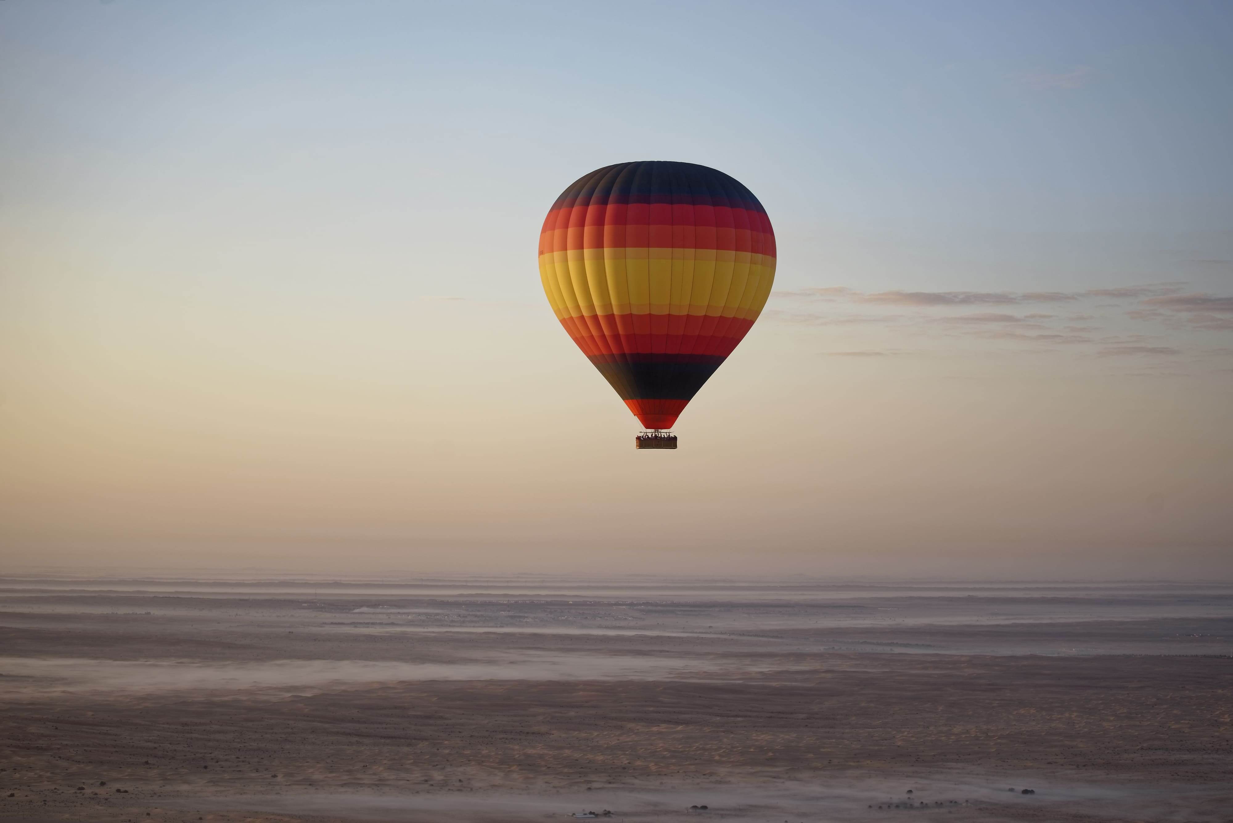 Hot Air Balloon Flight Dubai  - Travel Fube