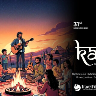 KAHANI OVERNIGHT DESERT CAMPING